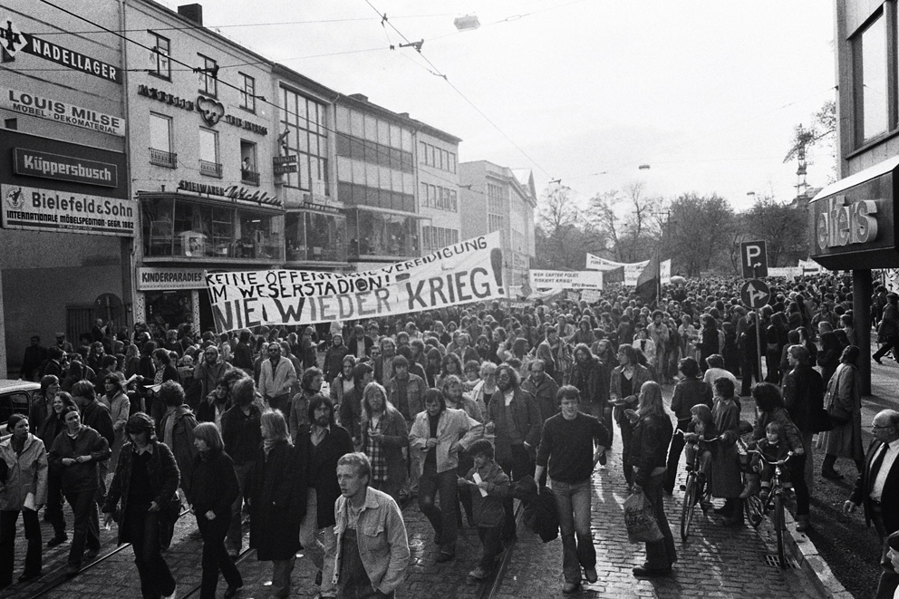 Demo Rekrutenvereidigung 1980 2