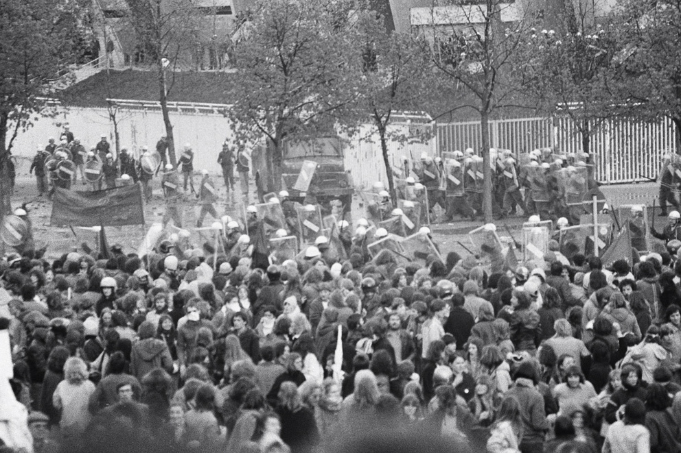 Demo Rekrutenvereidigung 1980 3