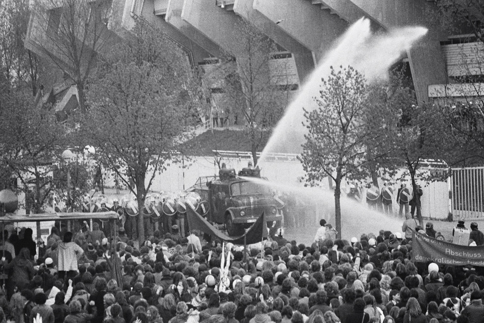 Demo Rekrutenvereidigung 1980 4