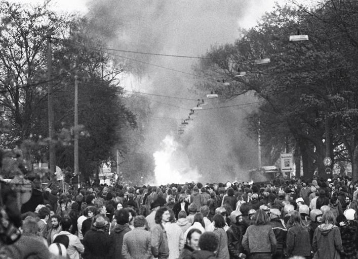 Demo Rekrutenvereidigung 1980 5