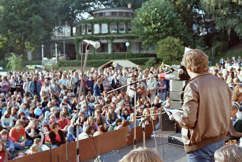 Demo Bremen 1981 Willi Piecyk 2