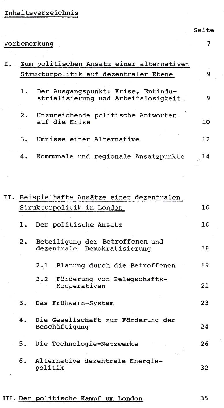 Inhalt London 1984 1