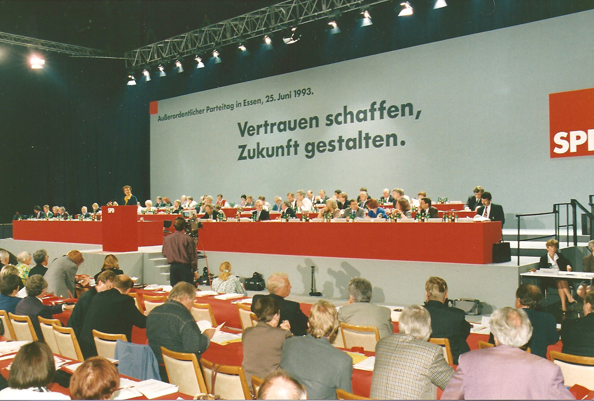 SPD Bundesparteitag 1993 Essen 1