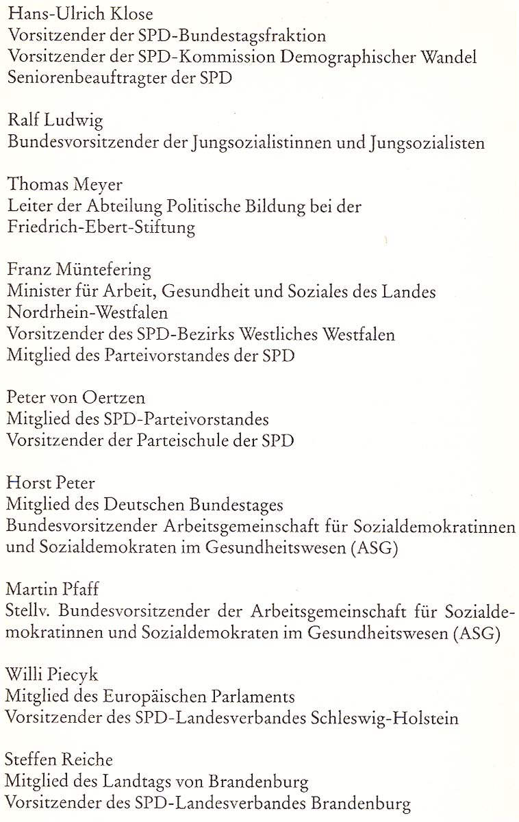 1993 SPD 2000 Autoren 2